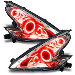 ORACLE Lighting - Oracle Nissan 370 Z 09 - 20 LED Dual Halo Kit - Red - Demon Performance