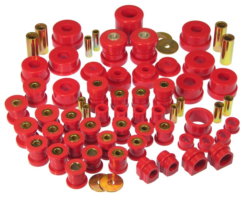 Prothane - Prothane 03 - 09 Nissan 350Z Total Kit - Red - Demon Performance
