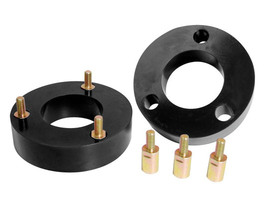 Prothane - Prothane 04 - 08 Nissan Titan Front Coil Spring 2in Lift Spacer - Black - Demon Performance