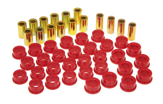 Prothane - Prothane 89 - 94 Nissan 240SX Rear Control Arm Bushings - Red - Demon Performance