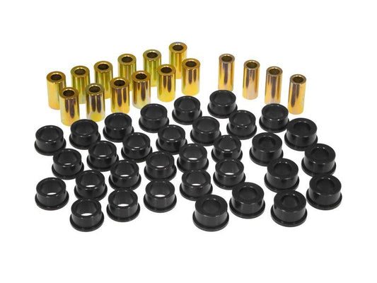 Prothane - Prothane 95 - 98 Nissan 240SX Rear Control Arm Bushings - Black - Demon Performance