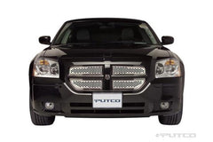 Putco - Putco 06-07 Dodge Magnum Main Grille Punch Stainless Steel Grilles - Demon Performance