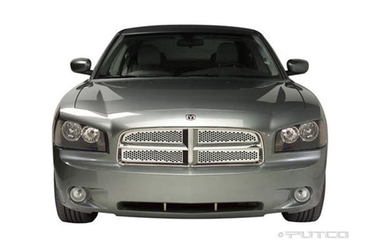 Putco - Putco 06-10 Dodge Charger (Honeycomb Style) - Main Grille Punch Stainless Steel Grilles - Demon Performance