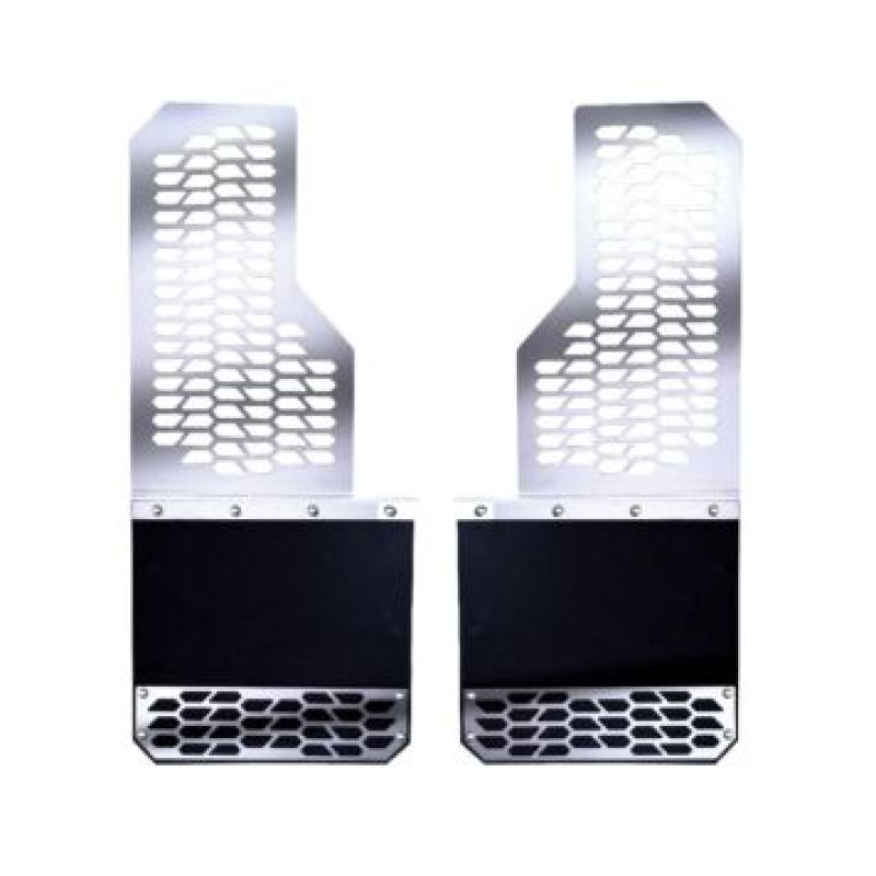 Putco - Putco 14-20 Chevrolet Silverado LD / GMC Sierra LD - Set of 2 Mud Skins - Polished SS w/ Hex Shield - Demon Performance