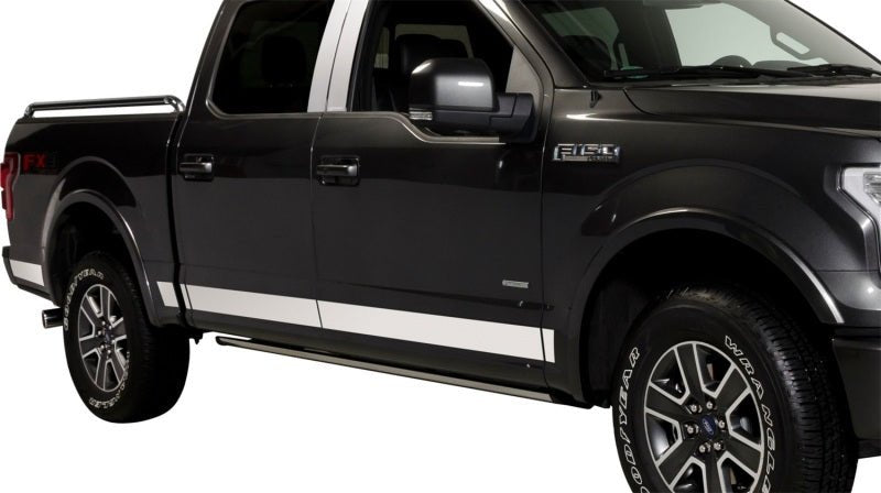 Putco - Putco 16 - 17 Nissan Titan Crew Cab 6.7ft Bed Stainless Steel Rocker Panels - Demon Performance