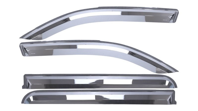Putco - Putco 19-20 Ram 1500 - Crew Cab (Set of 4) Element Chrome Window Visors - Demon Performance