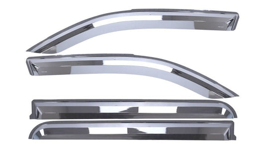 Putco - Putco 19-20 Ram 1500 - Crew Cab (Set of 4) Element Chrome Window Visors - Demon Performance
