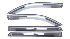 Putco - Putco 19-20 Ram 1500 - Crew Cab (Set of 4) Element Chrome Window Visors - Demon Performance
