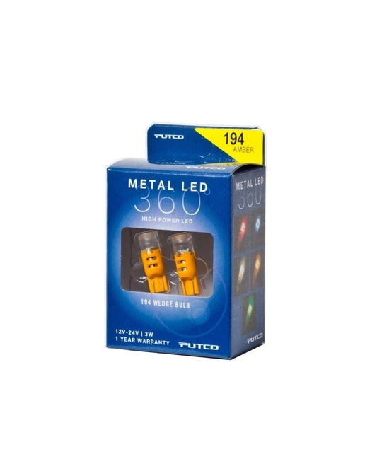 Putco - Putco 194 - Amber Metal 360 LED - Demon Performance