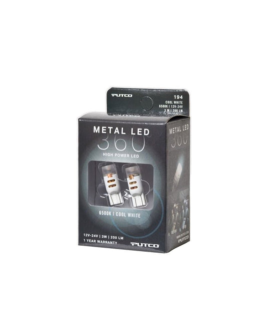 Putco - Putco 194 - Cool White Metal 360 LED - Demon Performance