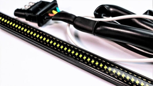 Putco - Putco 2019+ RAM 1500/Jeep Wrangler JK/JL 18in Split Blade LED Tailgate Light Bar (Pair) - Demon Performance