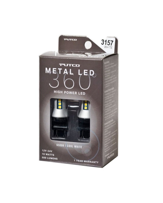 Putco - Putco 3157 - White Metal 360 LED - Demon Performance