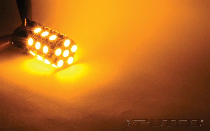 Putco - Putco 360 Deg. 1157 Bulb - Amber LED 360 Premium Replacement Bulbs - Demon Performance
