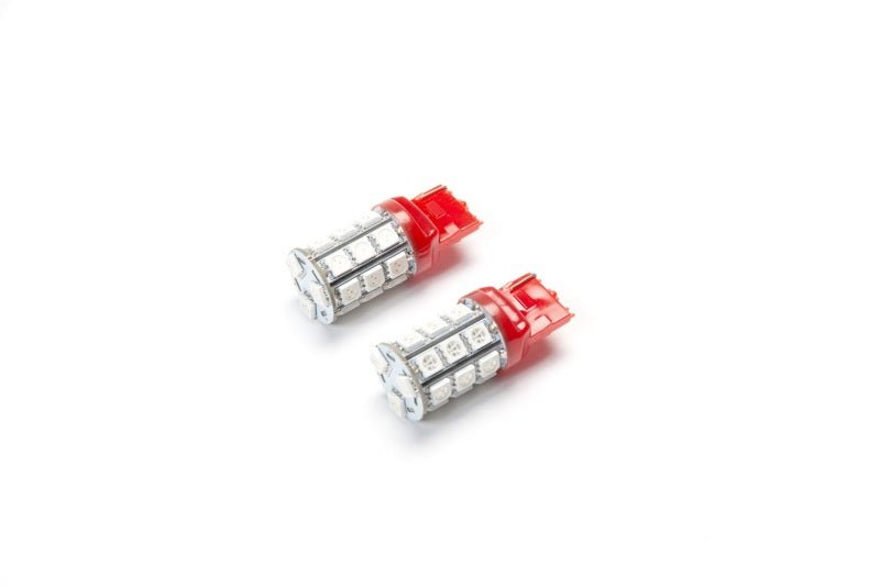 Putco - Putco 360 Deg. 7440 Bulb - Red LED 360 Premium Replacement Bulbs - Demon Performance