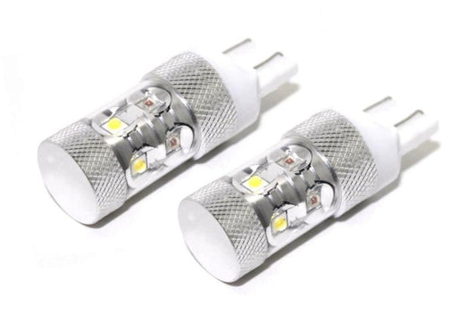 Putco - Putco 7443 - Plasma SwitchBack LED Bulbs - White/Amber - Demon Performance