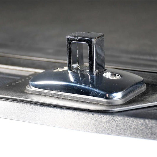 Putco - Putco Chrome Plated Push - Up Tie Downs - for Full - Size Truck w/ Stake Pocket Mounts (Excl 2014+ GM) - Demon Performance