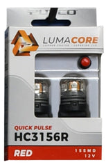 Putco - Putco LumaCore 3156 Red - Pair (x3 Strobe w/ Bright Stop) - Demon Performance