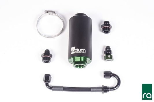 Radium Engineering - Radium Engineering Fuel Filter Kit Porsche 996/997.1 AWD Microglass 12 Micron - Demon Performance