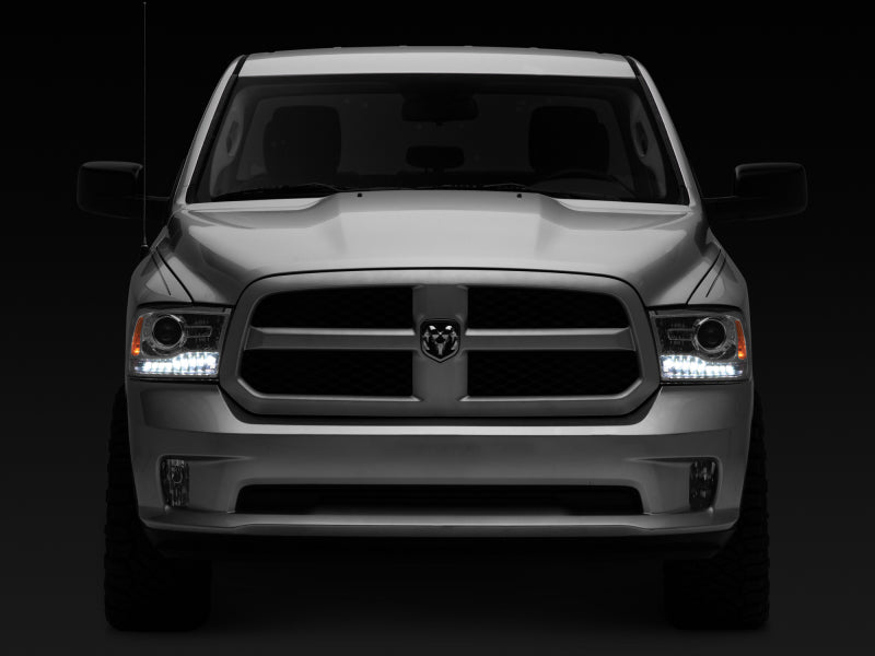 Raxiom - Raxiom 09 - 18 Dodge RAM 1500 LED Halo Headlights w/ Swtchbck Turn Signals - Chrome Hsng (Clear Lens) - Demon Performance