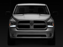 Raxiom - Raxiom 09 - 18 Dodge RAM 1500 LED Halo Headlights w/ Swtchbck Turn Signals - Chrome Hsng (Clear Lens) - Demon Performance