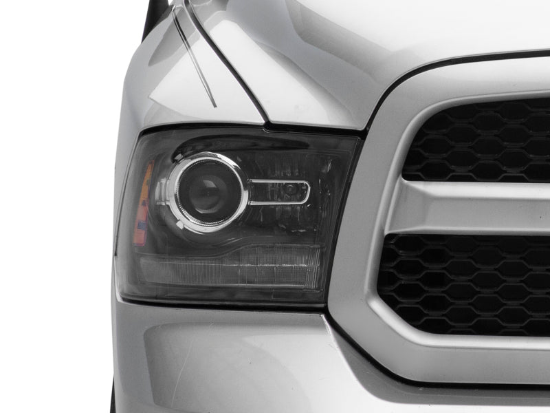 Raxiom - Raxiom 09 - 18 Dodge RAM 1500 LED Halo Headlights w/Switchback Turn Signals - Blk Housing (Clear Lens) - Demon Performance