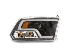 Raxiom - Raxiom 09 - 18 RAM 1500 LED Halo Projector Headlights - Black Housing (Clear Lens) - Demon Performance