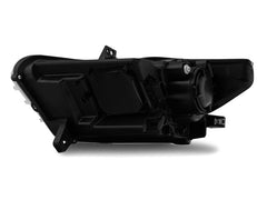 Raxiom - Raxiom 15 - 17 Ford Mustang Projector Headlights OEM HID Bulbs - Black Housing (Clear Lens) - Demon Performance