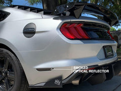 Raxiom - Raxiom 15 - 22 Ford Mustang Axial Series LED Side Marker Lights Rear (Smoked) - Demon Performance
