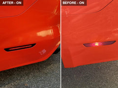 Raxiom - Raxiom 15 - 22 Ford Mustang Axial Series LED Side Marker Lights Rear (Smoked) - Demon Performance