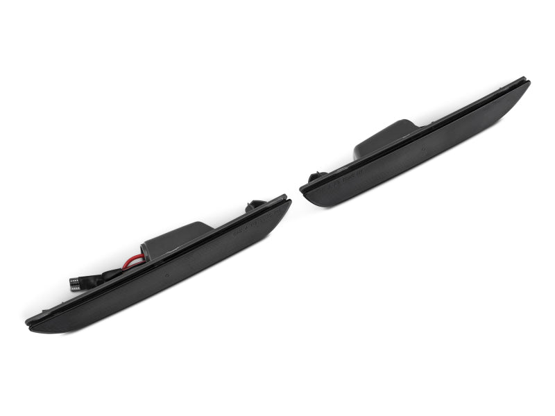 Raxiom - Raxiom 15 - 22 Ford Mustang Axial Series LED Side Marker Lights Rear (Smoked) - Demon Performance