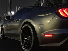 Raxiom - Raxiom 15 - 22 Ford Mustang Axial Series LED Side Marker Lights Rear (Smoked) - Demon Performance