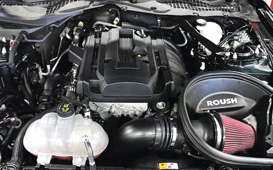 Roush - Roush 2015 - 2017 Ford Mustang 2.3L Cold Air Kit - Demon Performance