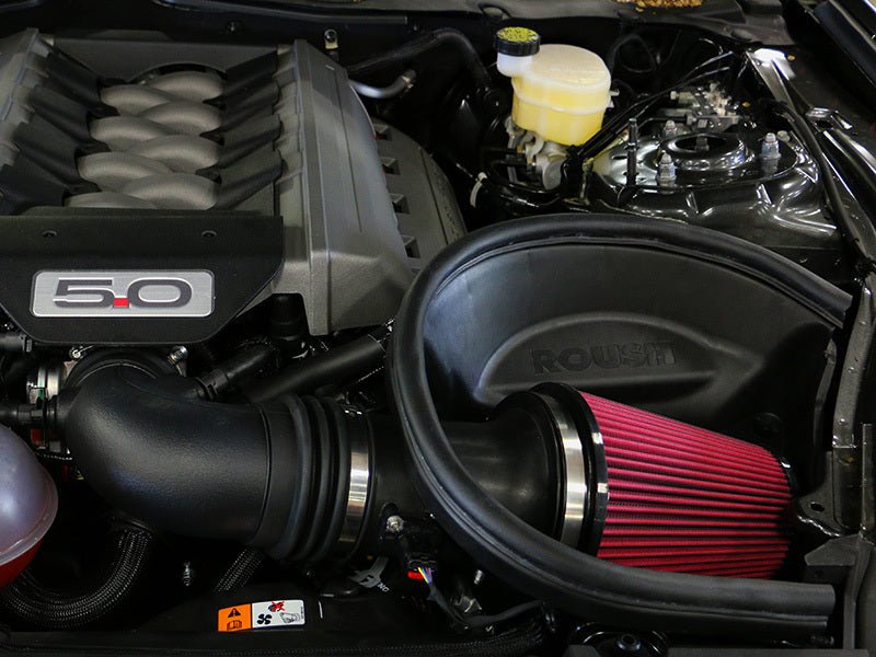 Roush - Roush 2015 - 2017 Ford Mustang 5.0L Cold Air Kit - Demon Performance