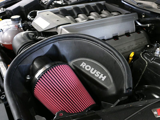 Roush - Roush 2015 - 2017 Ford Mustang 5.0L Cold Air Kit - Demon Performance
