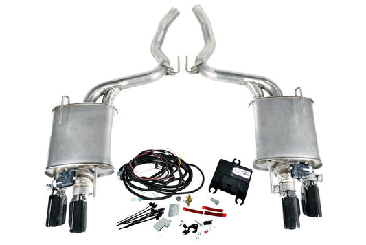 Roush - ROUSH 2015 - 2017 Ford Mustang ACTIVE Exhaust Upgrade Kit (Requires ACTIVE - READY Exhuast Kit) - Demon Performance