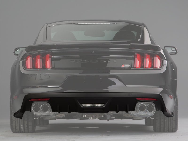 Roush - Roush 2015 - 2017 Ford Mustang Premium Rear Fascia Valance (Not Prepped For Back - Up Sensor) - Demon Performance