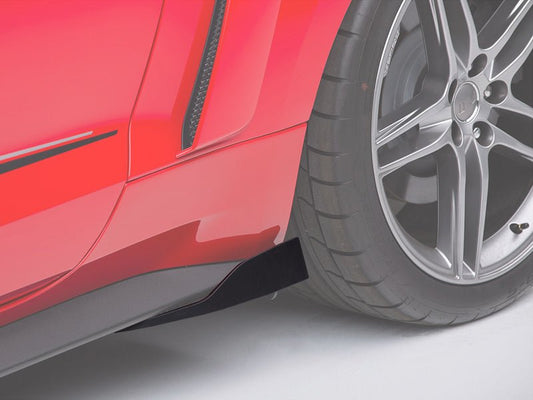 Roush - Roush 2015 - 2023 Ford Mustang Black Rocker Winglets - Demon Performance
