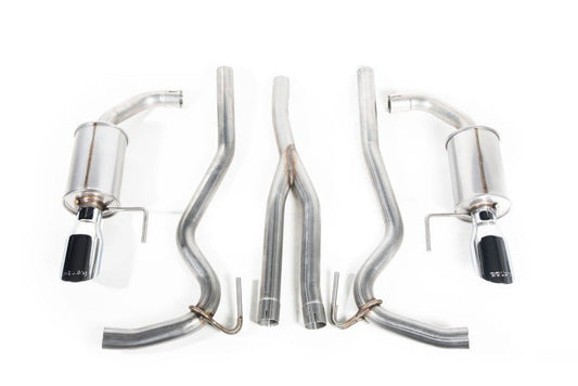 Roush - Roush 2015 - 2024 Ford Mustang Ecoboost 2.3L Cat - Back Exhaust Kit (Fastback Only) - Demon Performance