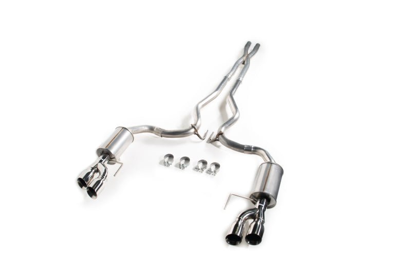 Roush - Roush 2018 - 2024 Ford Mustang 5.0L V8 Cat - Back Exhaust Kit (Fastback Only) - Demon Performance