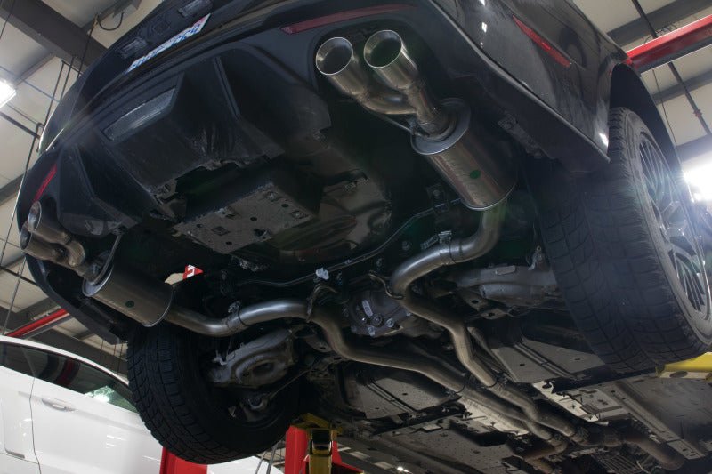 Roush - Roush 2018 - 2024 Ford Mustang 5.0L V8 Cat - Back Exhaust Kit (Fastback Only) - Demon Performance