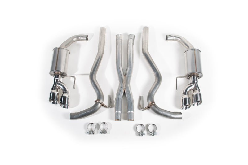 Roush - Roush 2018 - 2024 Ford Mustang 5.0L V8 Cat - Back Exhaust Kit (Fastback Only) - Demon Performance