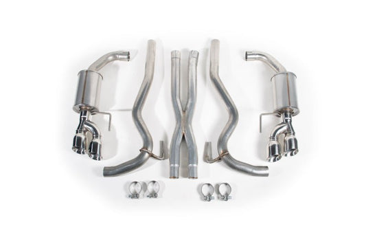 Roush - Roush 2018 - 2024 Ford Mustang 5.0L V8 Cat - Back Exhaust Kit (Fastback Only) - Demon Performance
