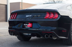 Roush - Roush 2018 - 2024 Ford Mustang 5.0L V8 Cat - Back Exhaust Kit (Fastback Only) - Demon Performance