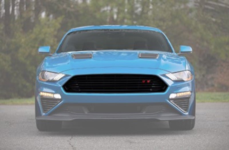 Roush - Roush 2018+ Ford Mustang Black Upper Grille Kit - Demon Performance