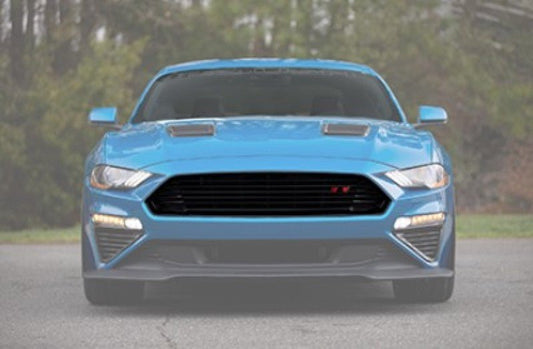Roush - Roush 2018+ Ford Mustang Black Upper Grille Kit - Demon Performance