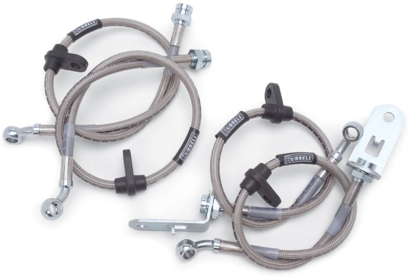 Russell - Russell Performance 03 - 06 Infiniti G35 Coupe and Sedan (with standard disc brakes) Brake Line Kit - Demon Performance