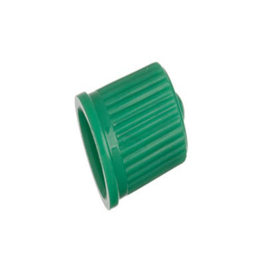 Schrader - Schrader TPMS Plastic Green Sealing Caps - 100 Pack - Demon Performance