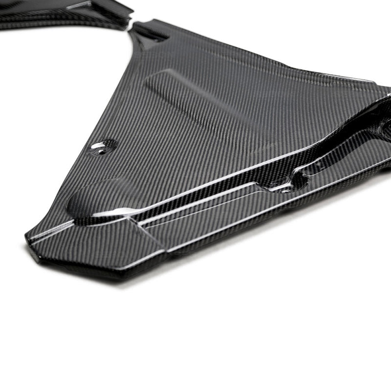 Seibon - Seibon 09 - 10 Nissan GT - R R35 Carbon Fiber Cooling Plate - Demon Performance