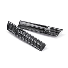 Seibon - Seibon 09 - 10 Nissan GTR R35 Carbon Fiber Fender Duct Logos (Pair) - Demon Performance