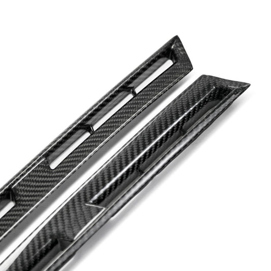 Seibon - Seibon 09 - 10 Nissan GTR R35 Carbon Fiber Fender Ducts (Pair) - Demon Performance